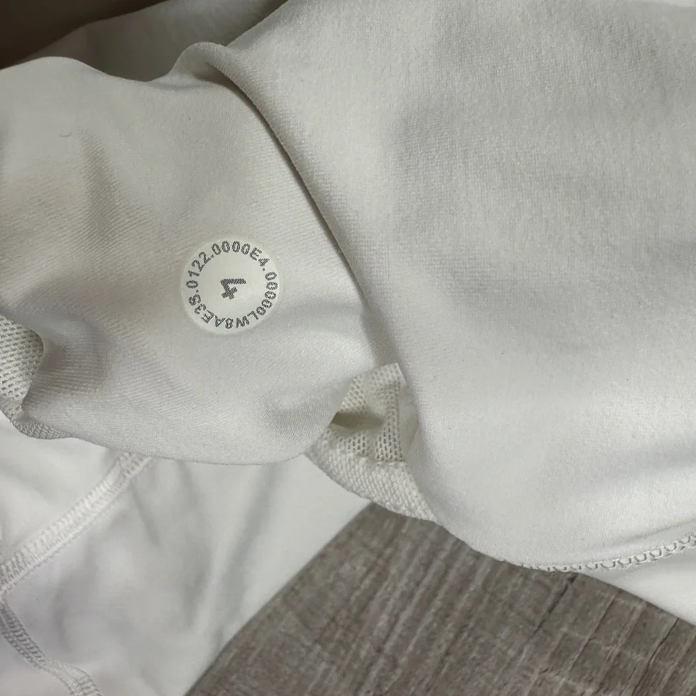 Lululemon White Court Rival High-Rise Skirt Skort Extended Liner Size 4